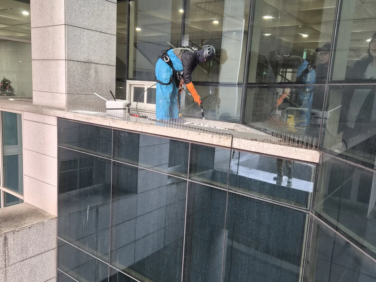 청도군 각남면 건물 복도·대기 동선 야간 위생청소 사례 - 행진크린