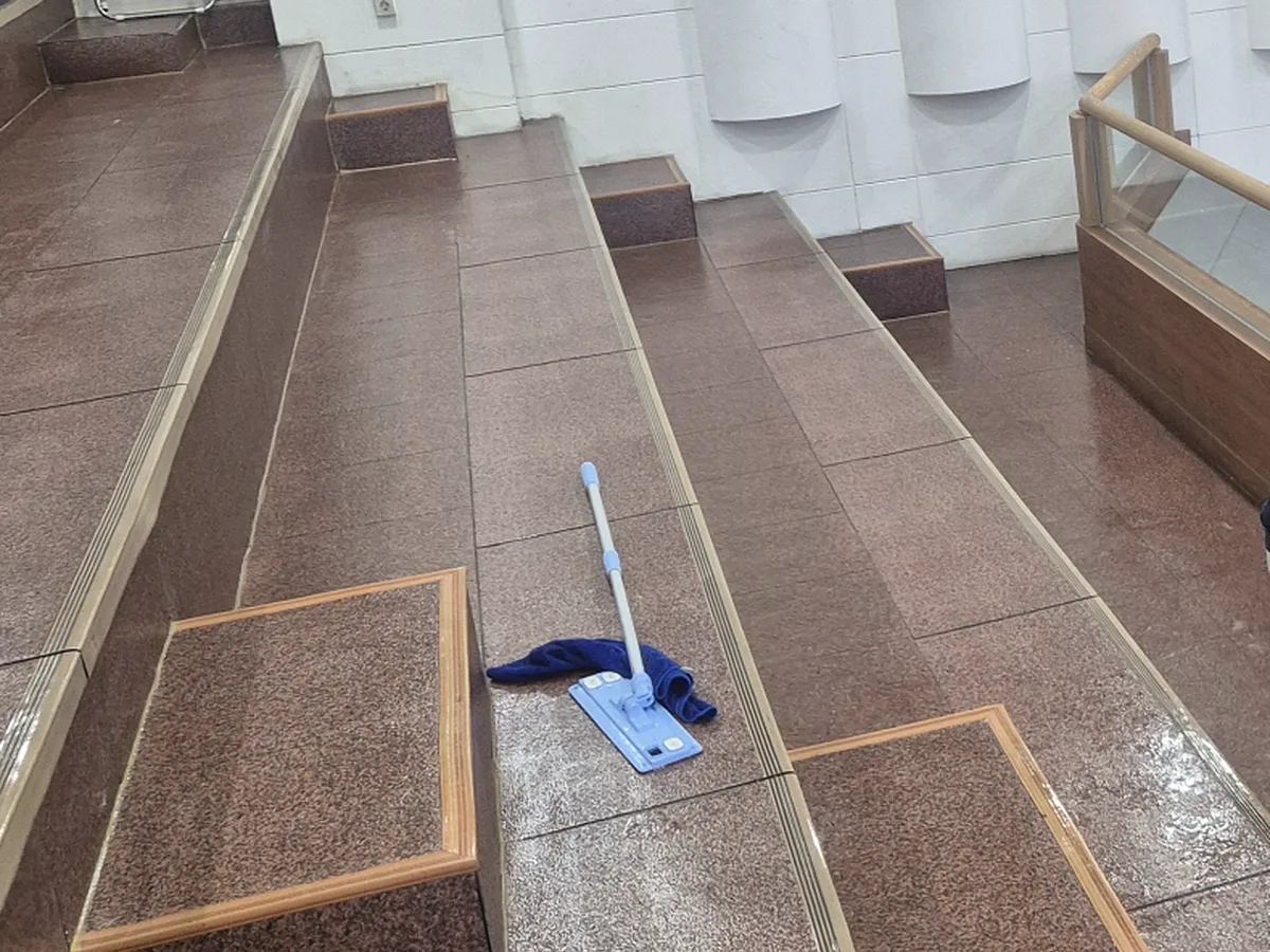 구미시 신평동 교회 목양실·친교실 위생청소 사례 - 행진크린